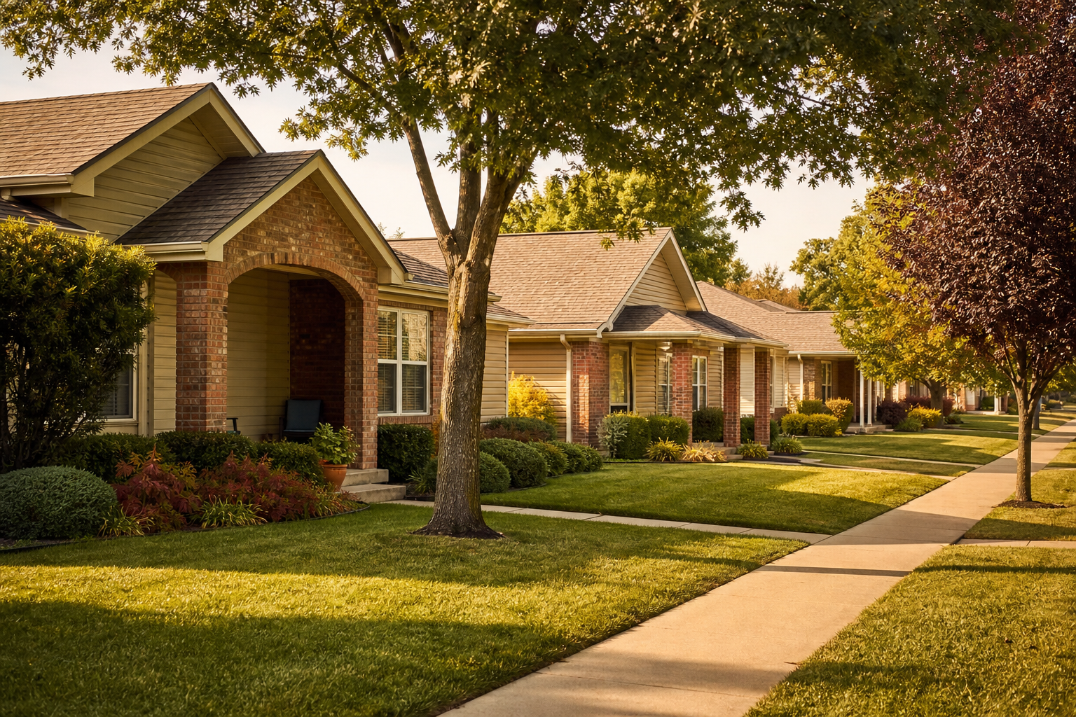 Well-kept rental homes and apartments