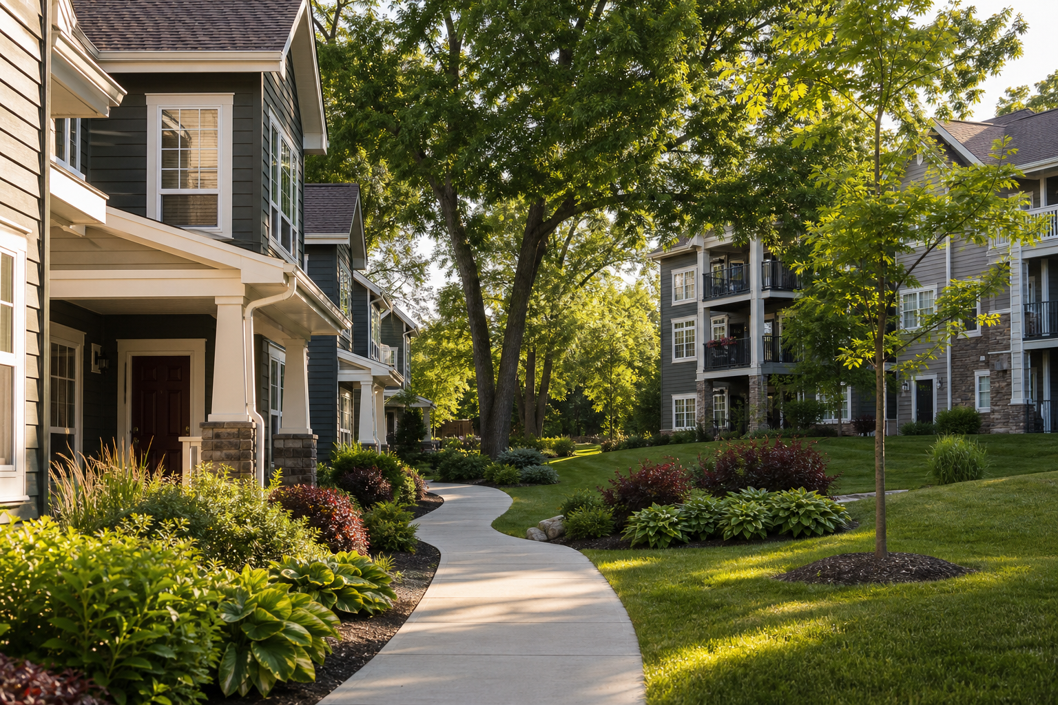 Welcoming rental community in a small Midwestern town